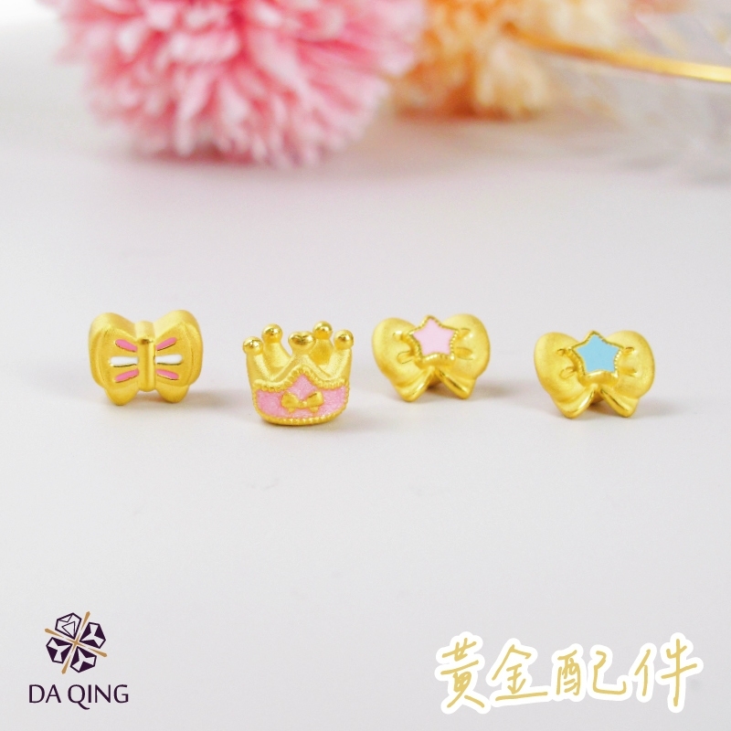 純金黃金蝴蝶結